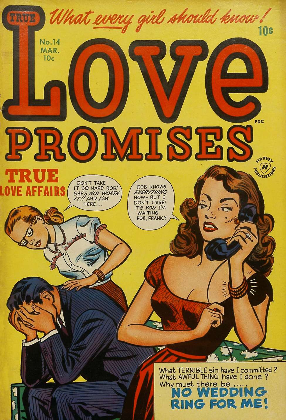 Comic Book Cover For True Love Problems and Advice Illustrated 14