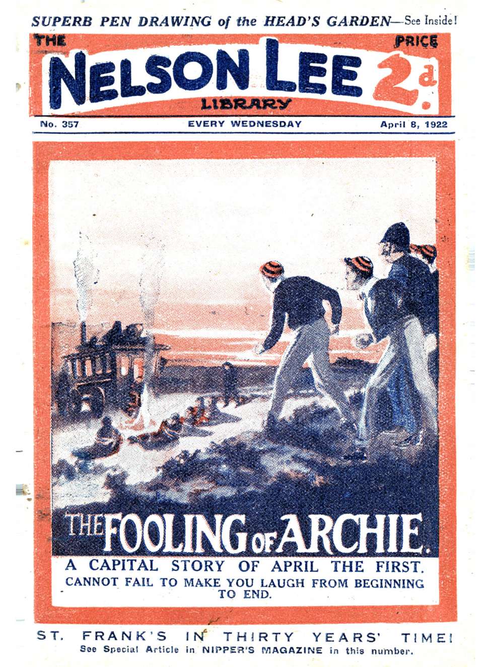 Book Cover For Nelson Lee Library s1 357 - The Fooling of Archie