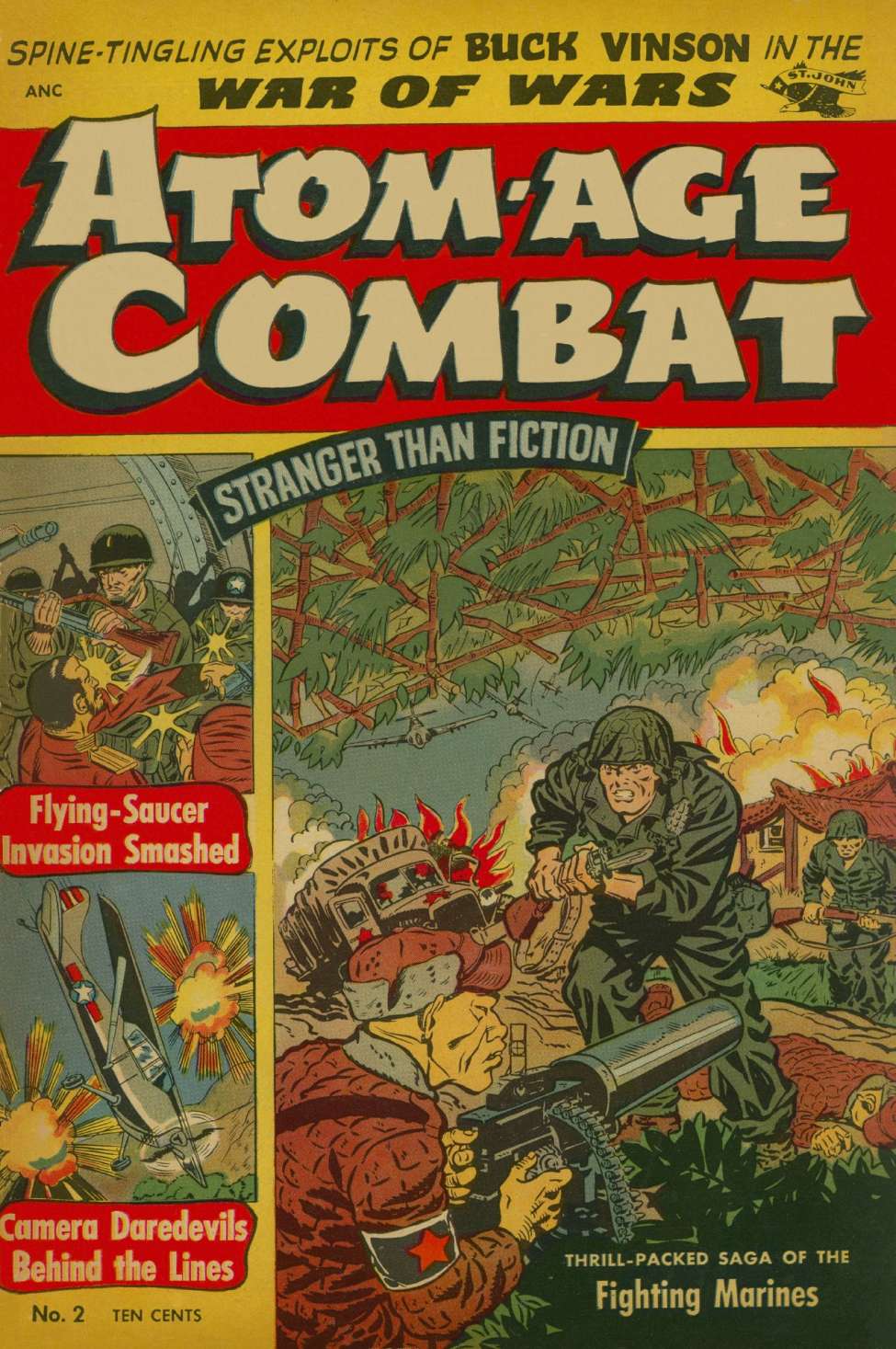 Comic Book Cover For Atom-Age Combat 2 (alt) - Version 2