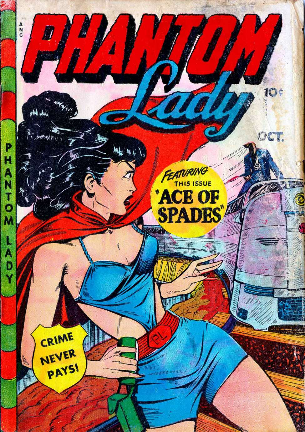 Comic Book Cover For Phantom Lady 20 - Version 1