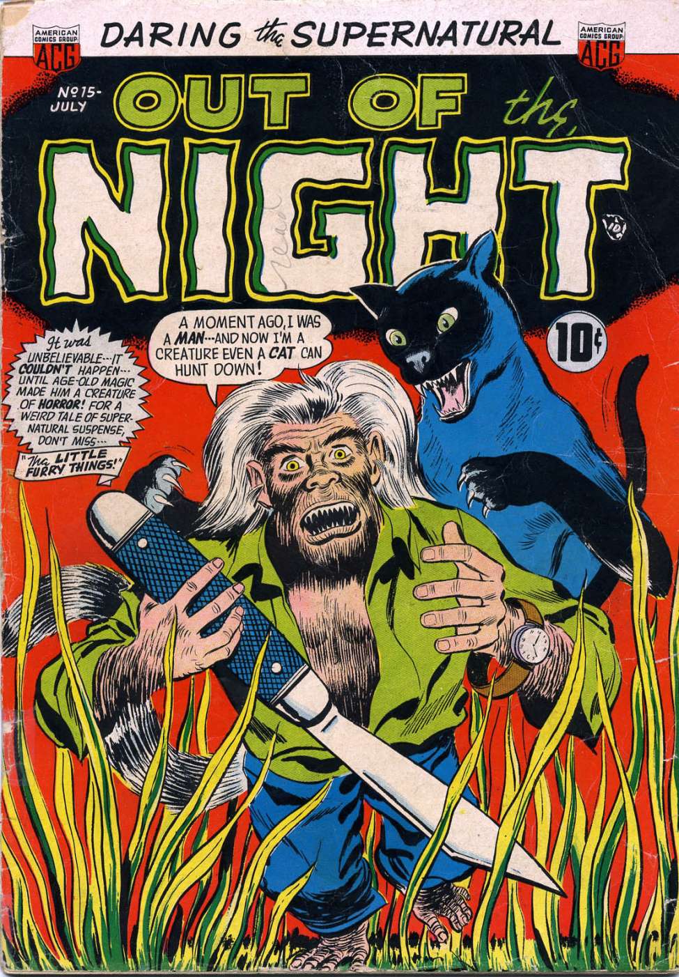 Comic Book Cover For Out of the Night 15