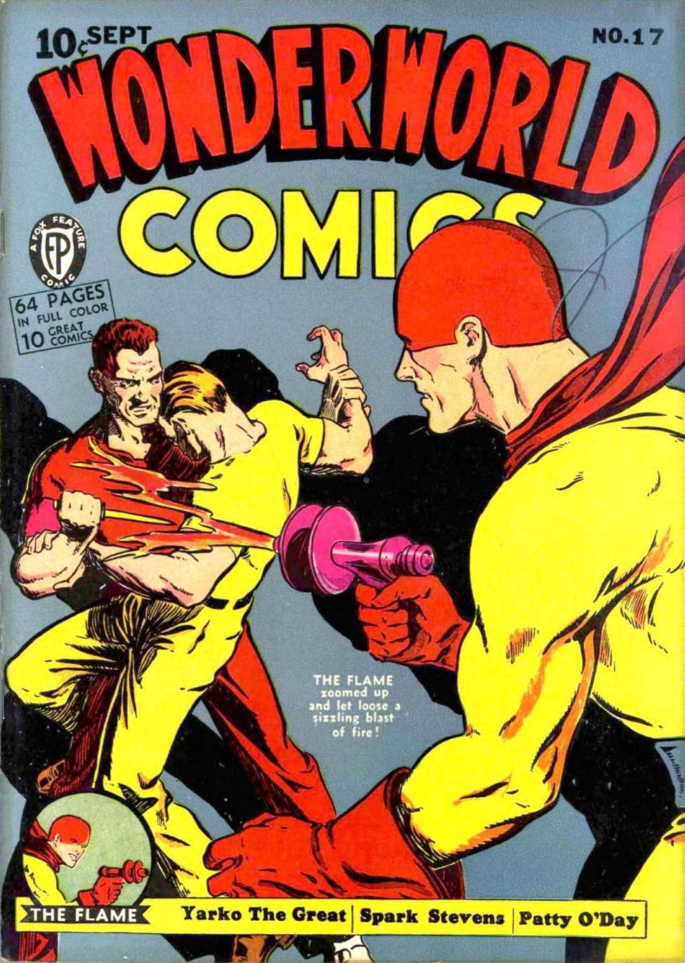 Comic Book Cover For Wonderworld Comics 17