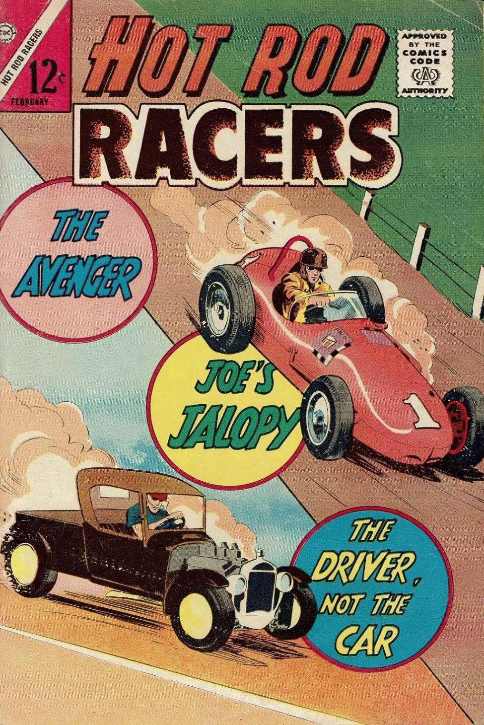 Comic Book Cover For Hot Rod Racers 2