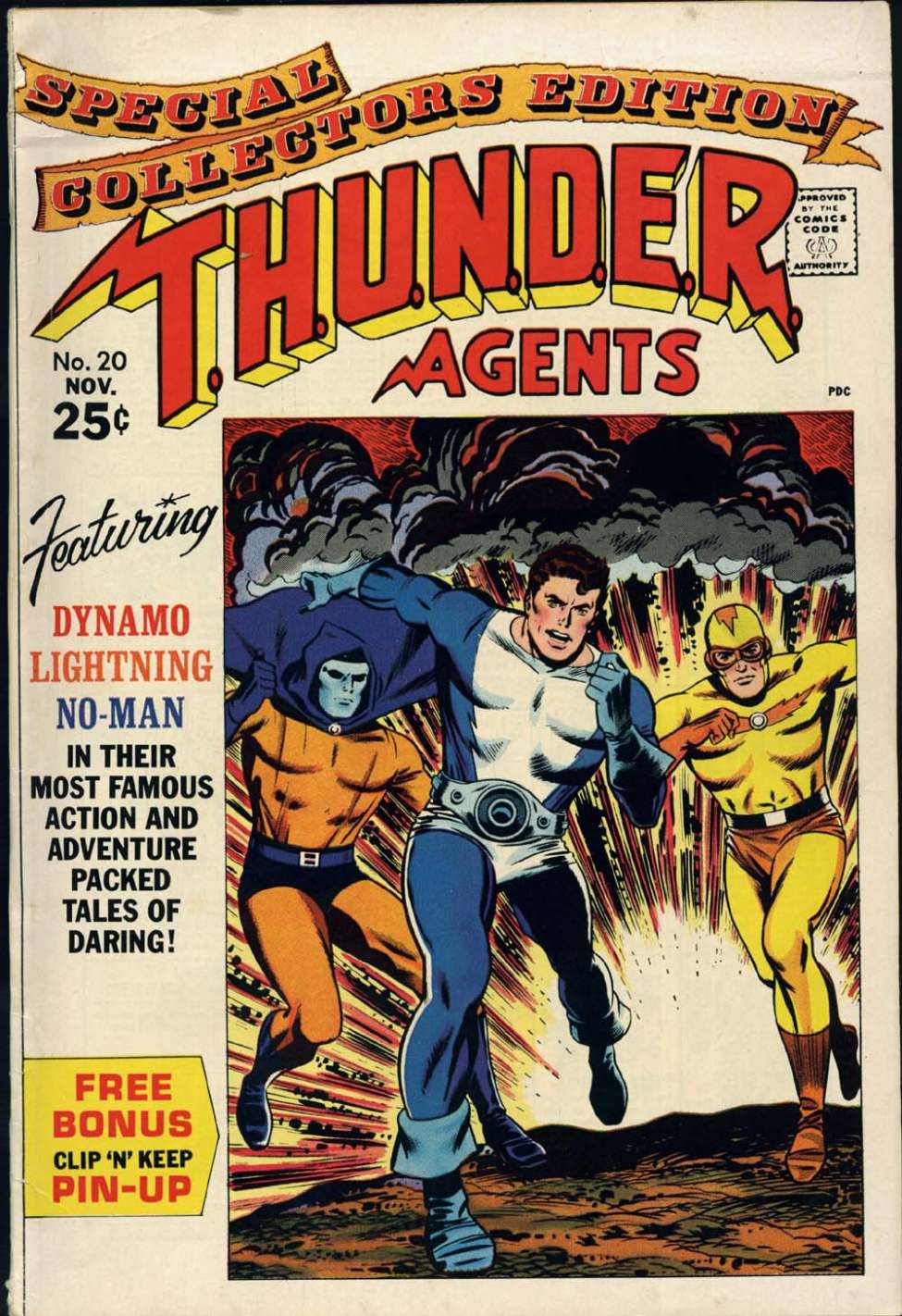 Comic Book Cover For T.H.U.N.D.E.R. Agents 20
