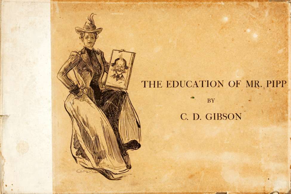 Book Cover For Education of Mr Pipp - Charles Dana Gibson
