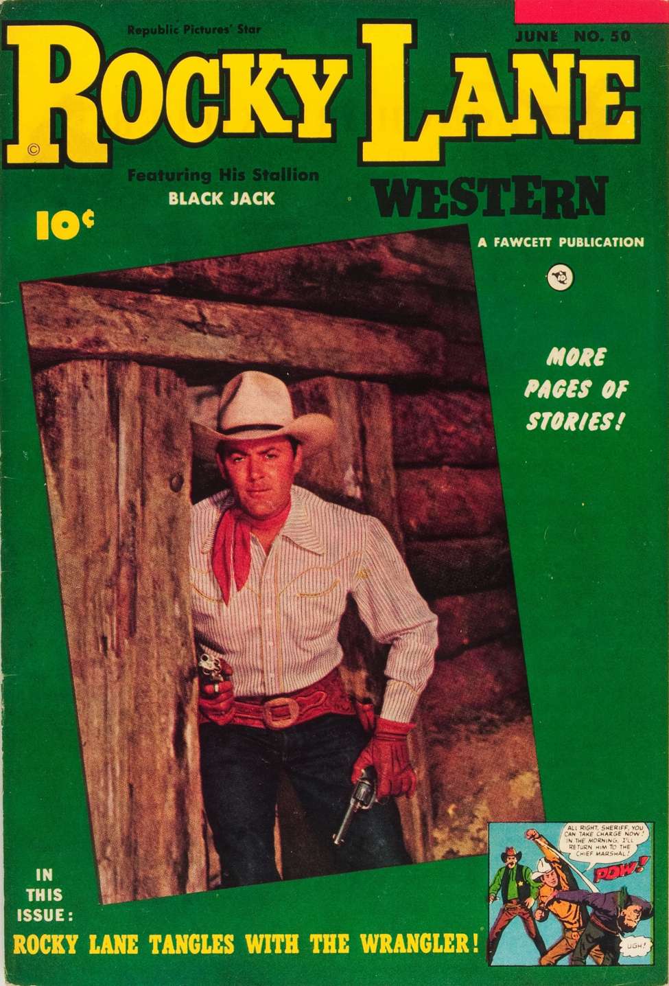 Book Cover For Rocky Lane Western 50