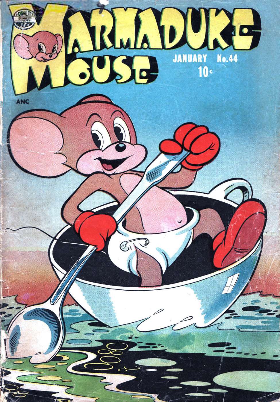 Comic Book Cover For Marmaduke Mouse 44