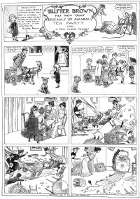 Large Thumbnail For Buster Brown Comic Strip 1903