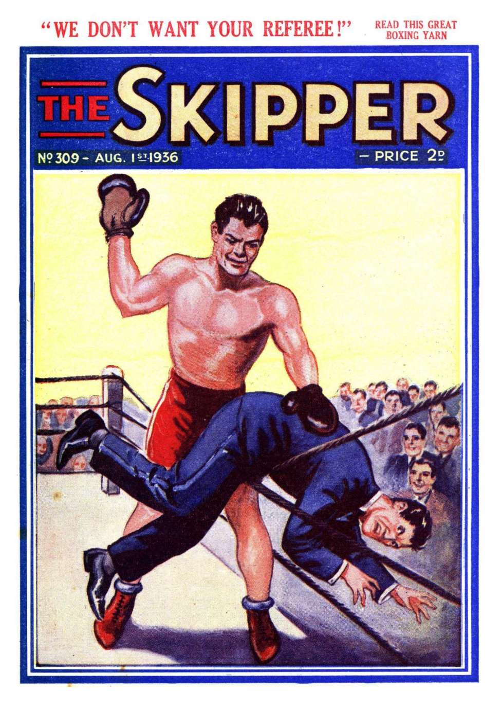 Comic Book Cover For The Skipper 309