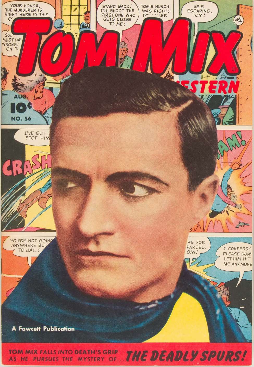 Book Cover For Tom Mix Western 56
