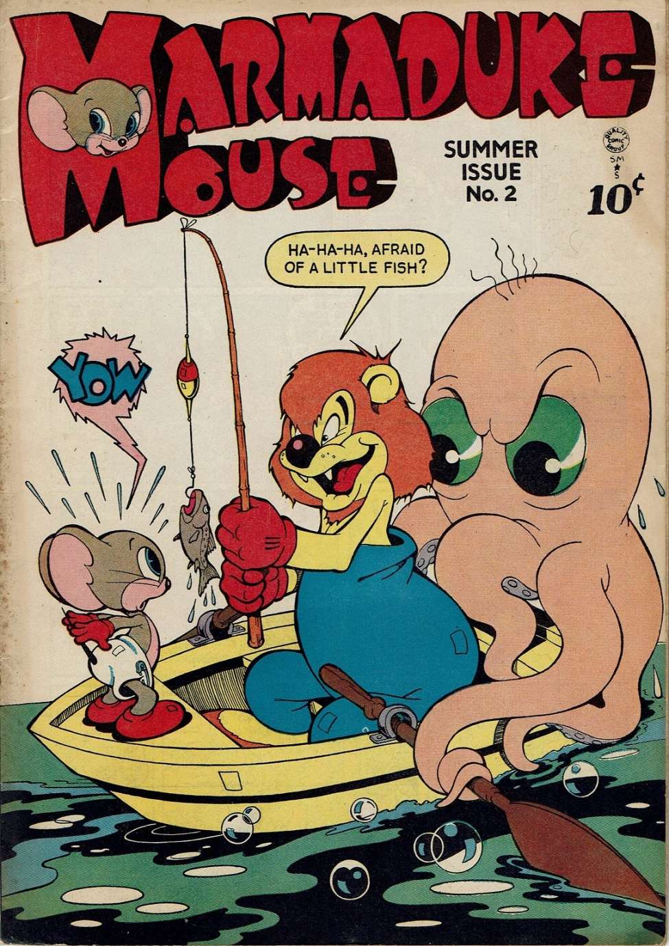 Comic Book Cover For Marmaduke Mouse 2