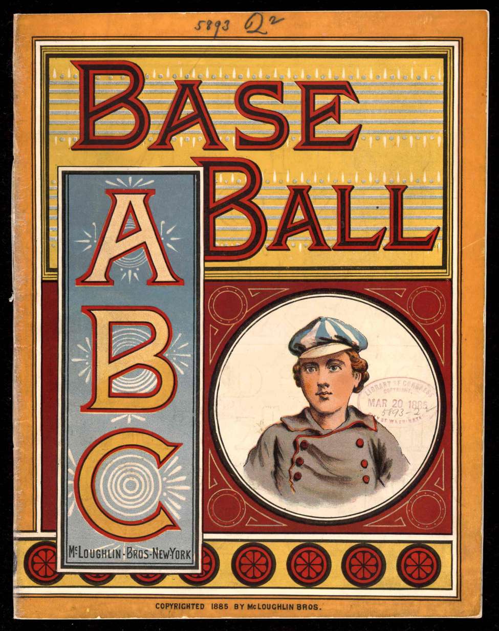 Book Cover For Baseball ABC