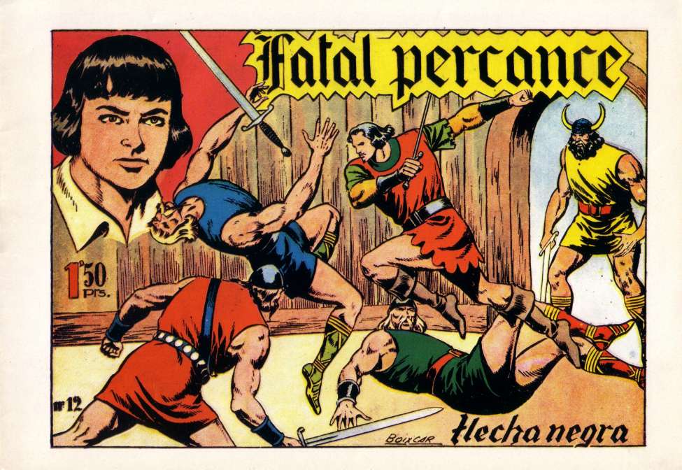 Comic Book Cover For Flecha Negra 12 - Fatal Percance