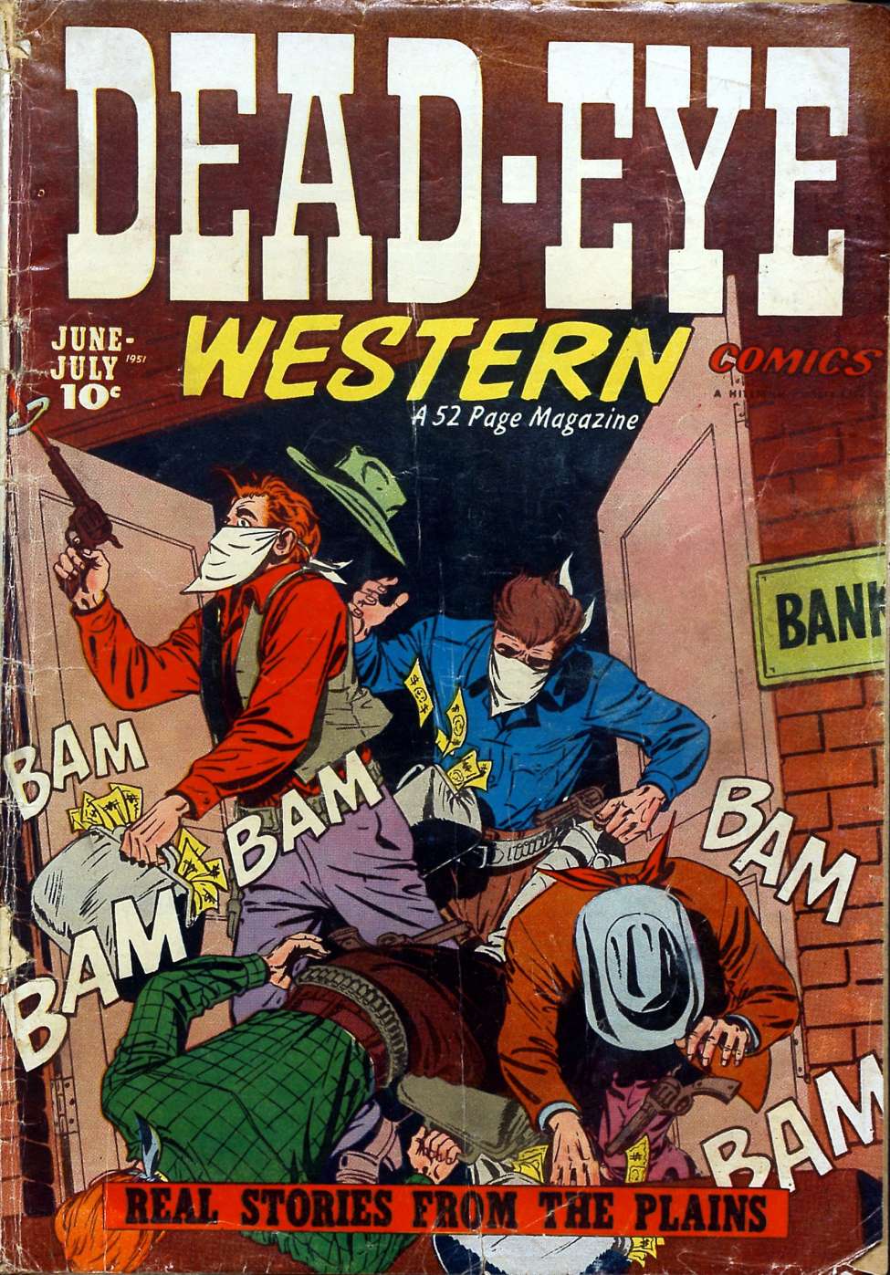 Comic Book Cover For Dead-Eye Western v2 4