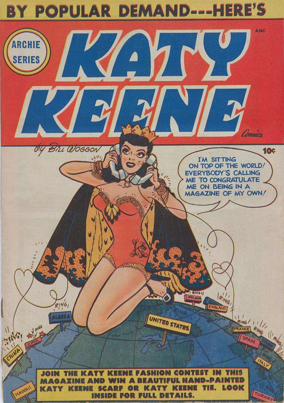 Comic Book Cover For Katy Keene 1
