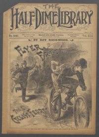 Large Thumbnail For Beadle's Half Dime Library 1047 - Flyer Fred, the Cyclist Ferret