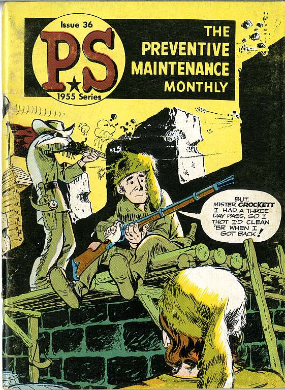 Comic Book Cover For PS Magazine 36