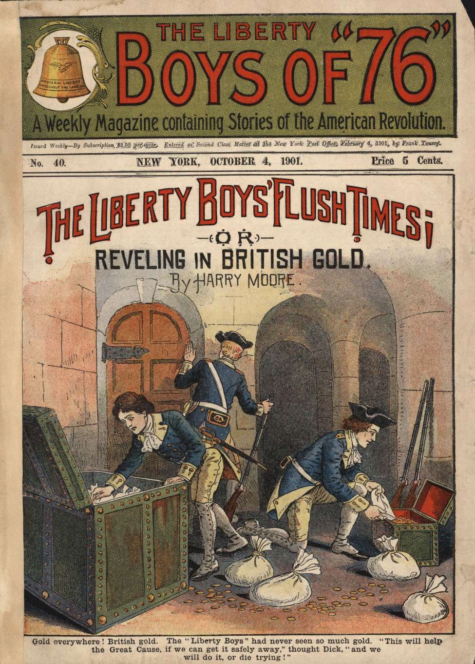 Book Cover For The Liberty Boys of 76 40 - The Liberty Boys' Flush Times