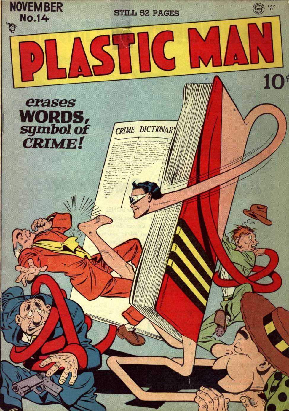 Book Cover For Plastic Man 14