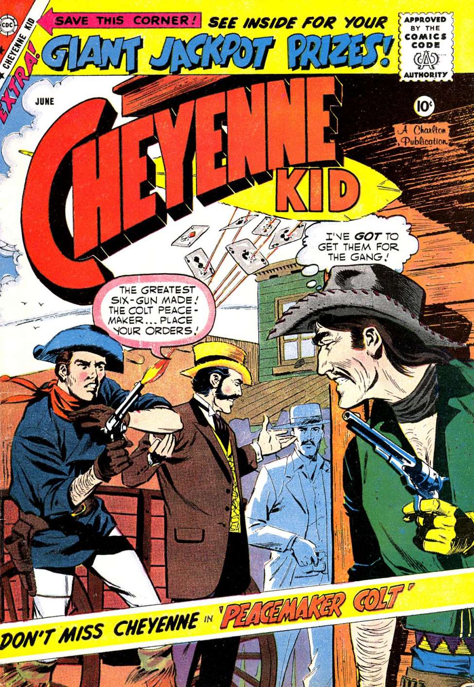 Comic Book Cover For Cheyenne Kid 17