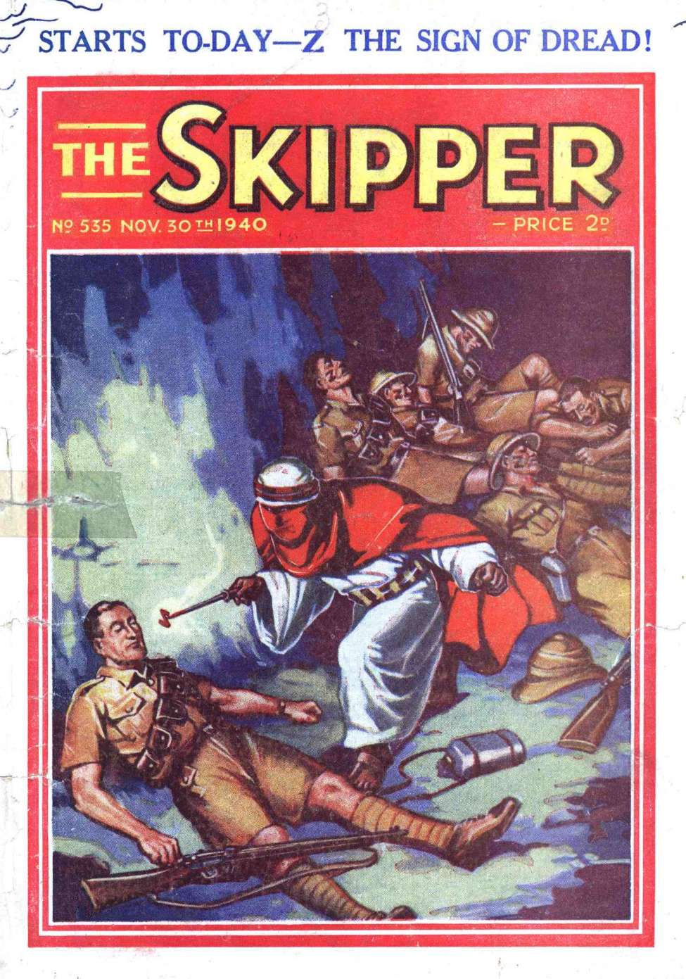 Comic Book Cover For The Skipper 535