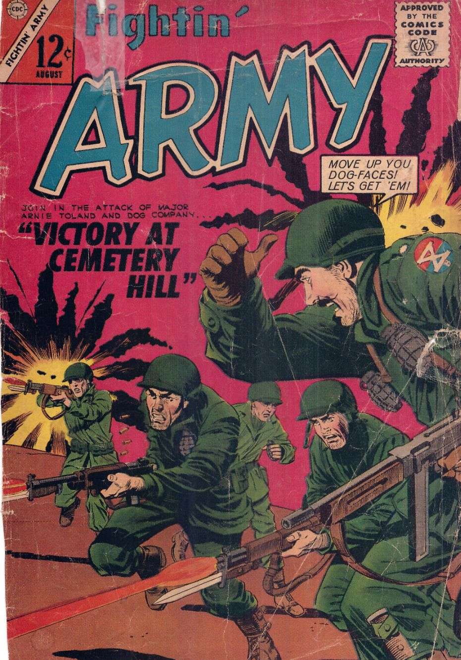 Book Cover For Fightin' Army 59