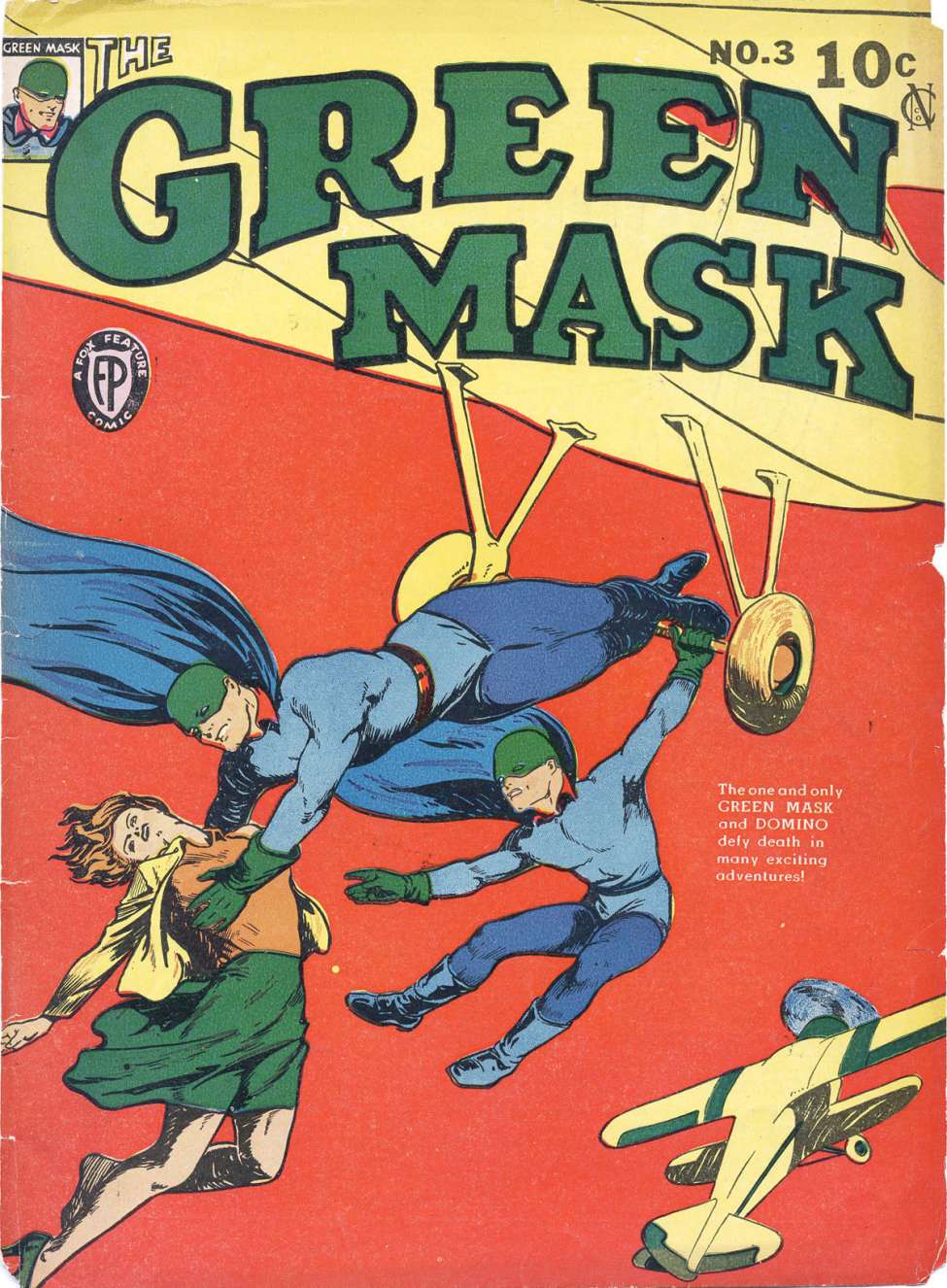 Comic Book Cover For The Green Mask v1 3