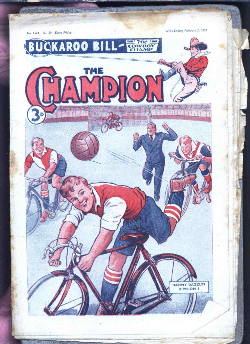 Comic Book Cover For The Champion 1514