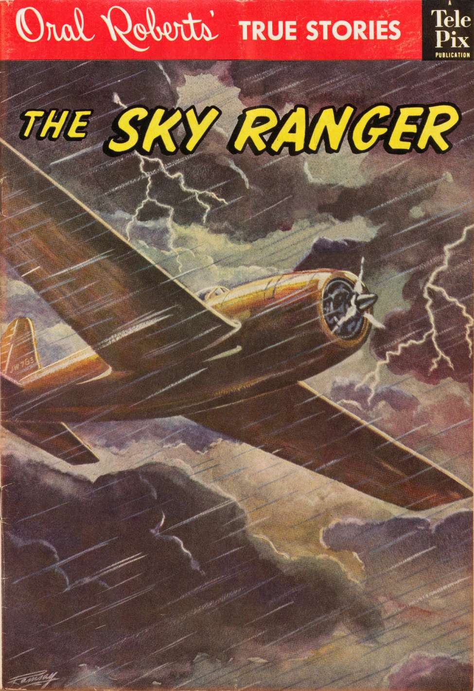 Book Cover For Oral Roberts' True Stories 111 - The Sky Ranger