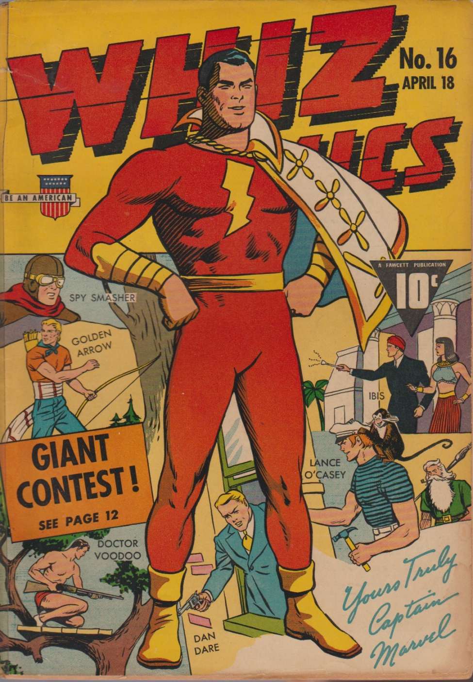 Book Cover For Whiz Comics 16 - Version 2