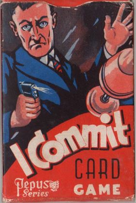 Comic Book Cover For I Commit - Card Game