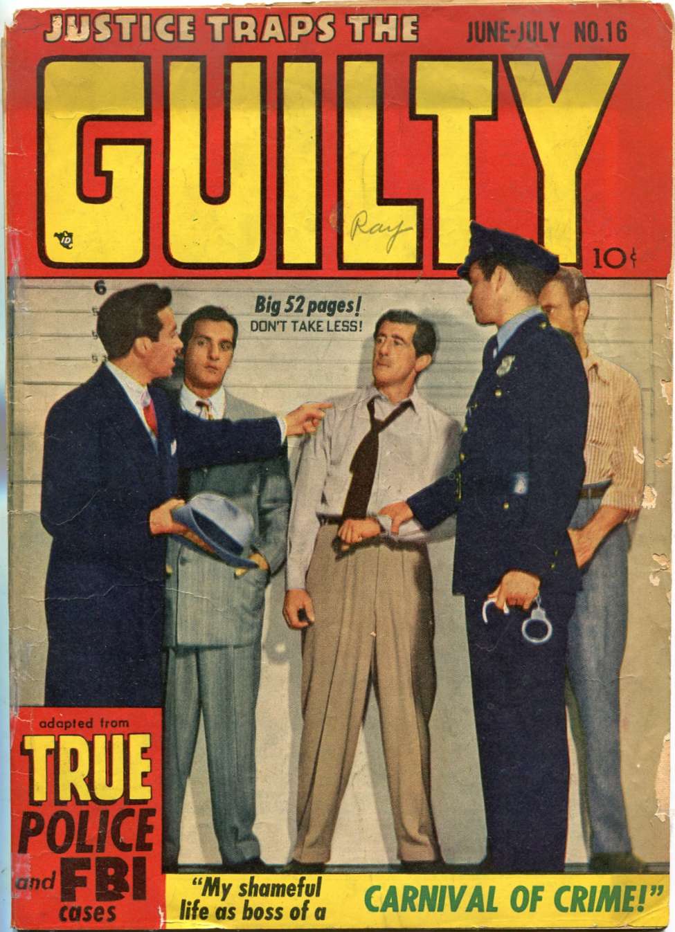 Book Cover For Justice Traps the Guilty 16