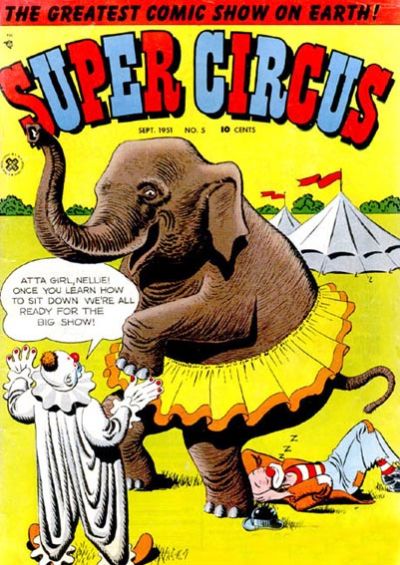 Book Cover For Super Circus 5