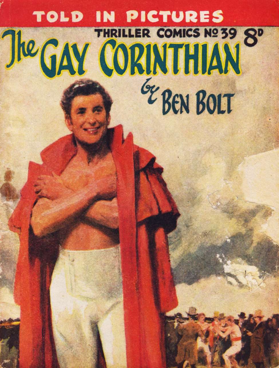 Book Cover For Thriller Comics 39 - Gay Corinthian