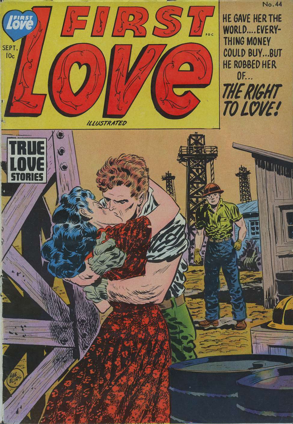 Comic Book Cover For First Love Illustrated 44