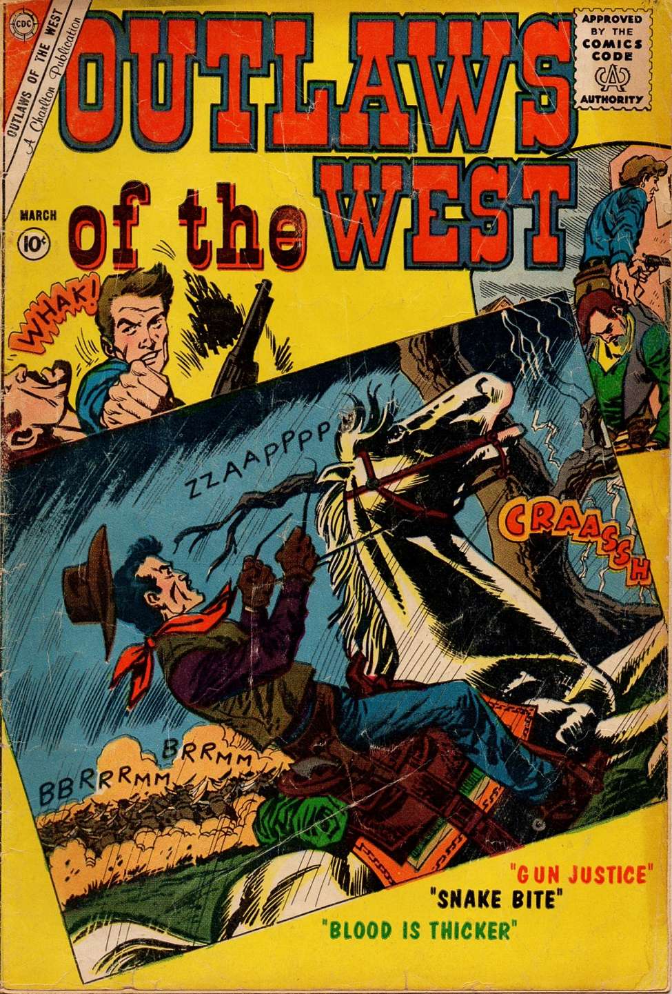 Comic Book Cover For Outlaws of the West 30