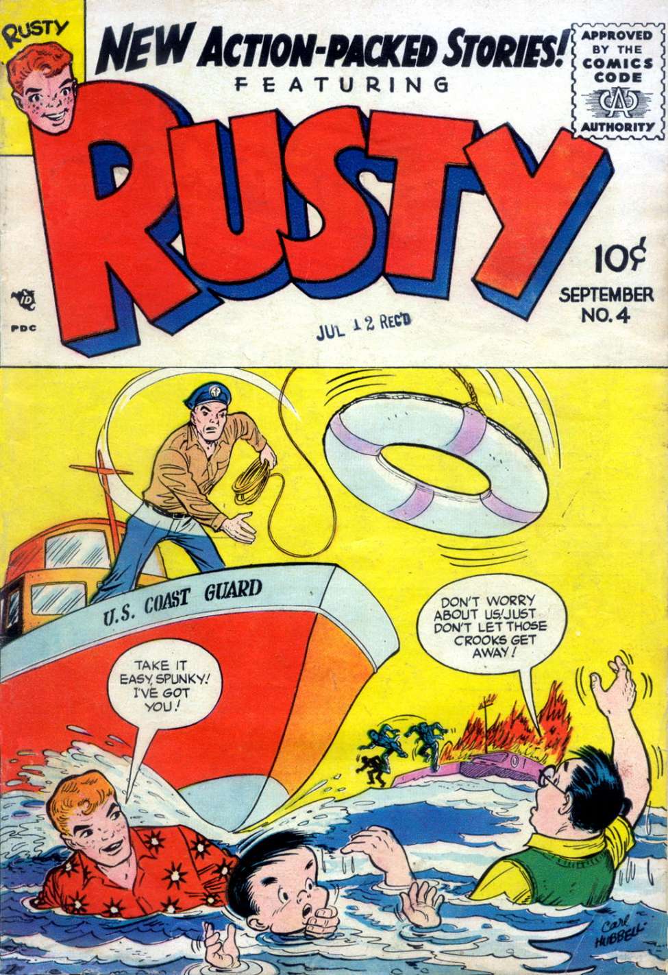 Comic Book Cover For Rusty 4