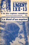 Cover For L'Agent IXE-13 v2 617 - Le noël d'un espion