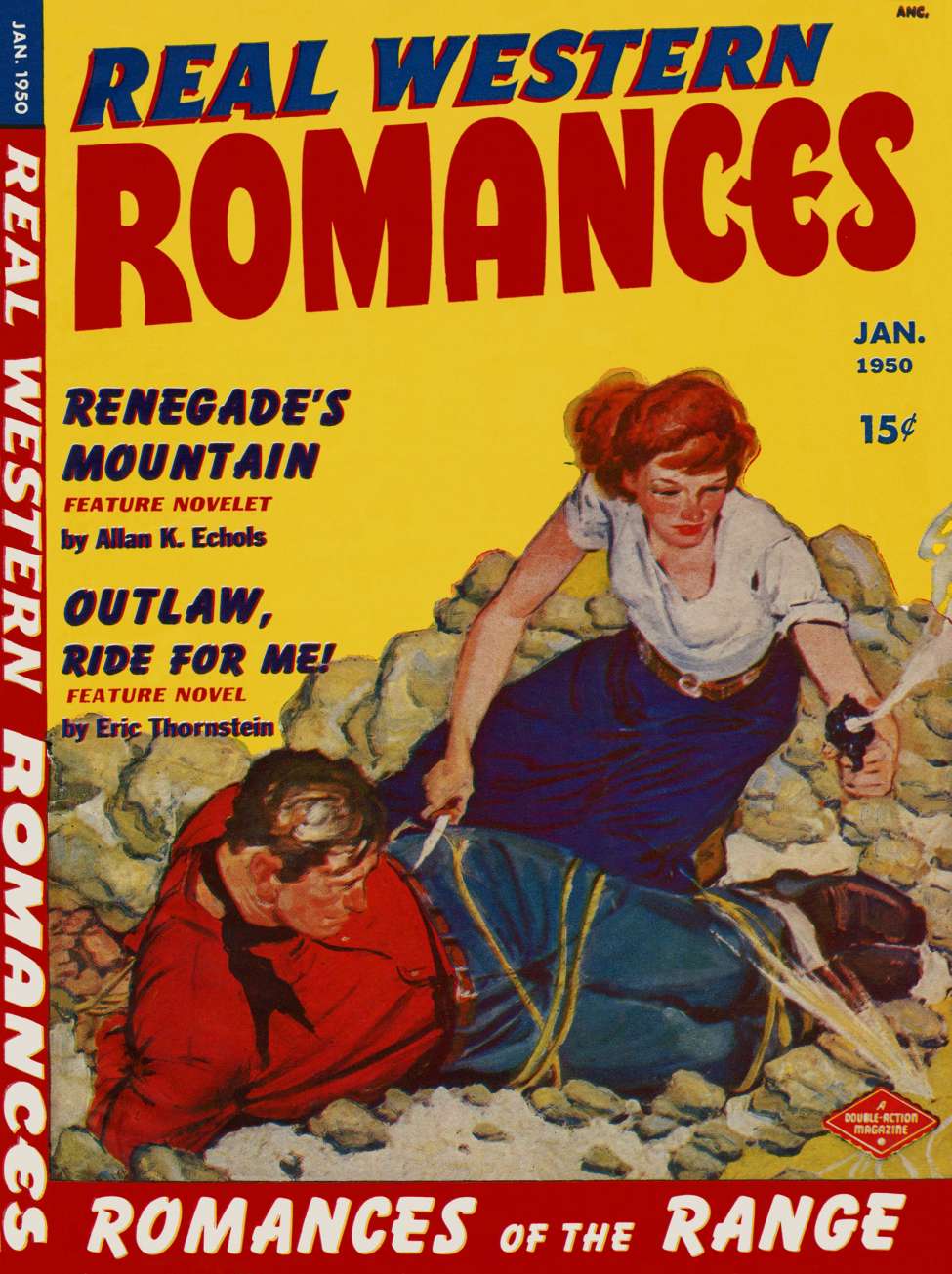 Comic Book Cover For Real Western Romances v1 2