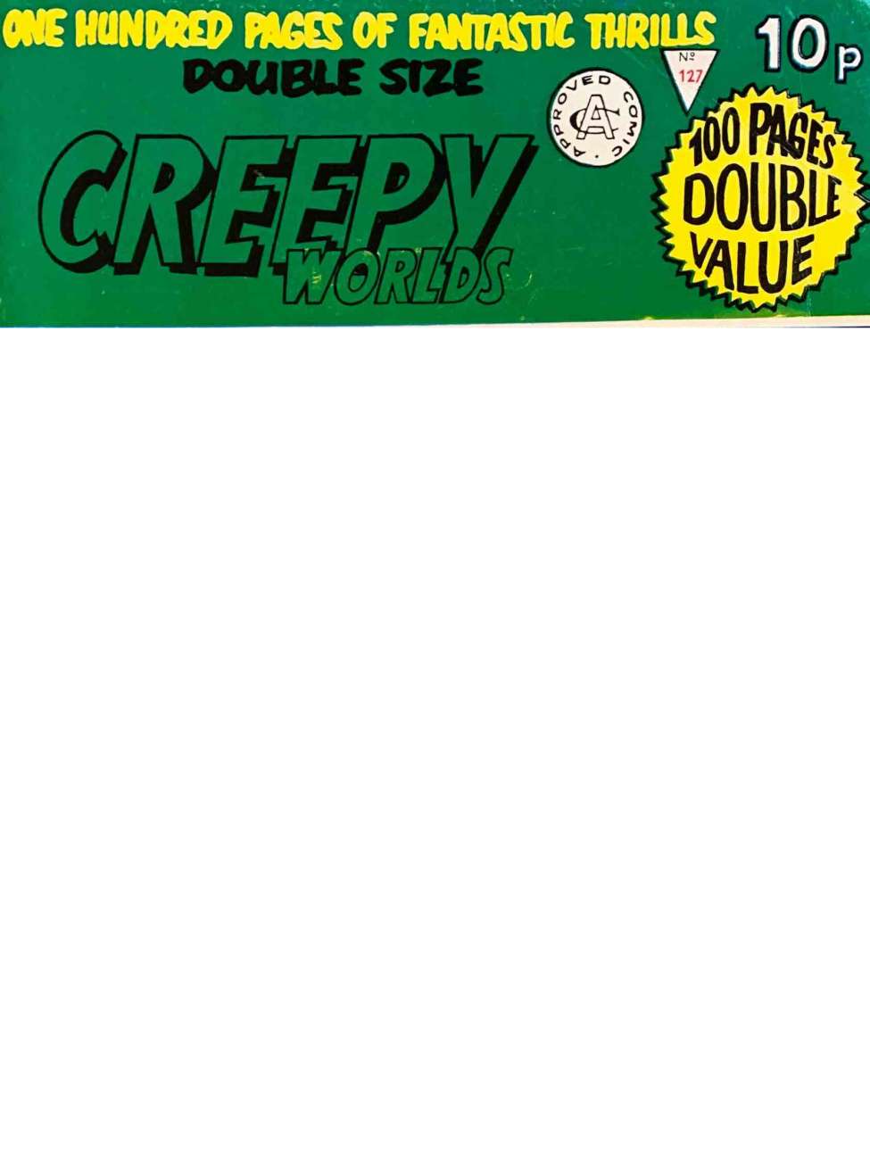 Book Cover For Creepy Worlds 127