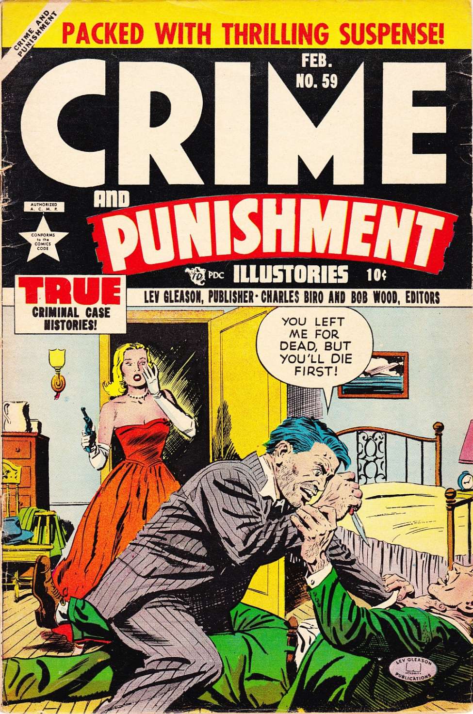 Comic Book Cover For Crime and Punishment 59