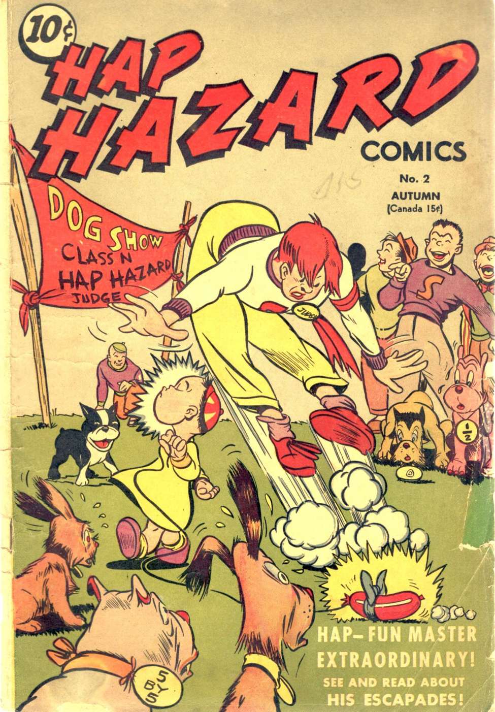 Comic Book Cover For Hap Hazard Comics 2 - Version 1