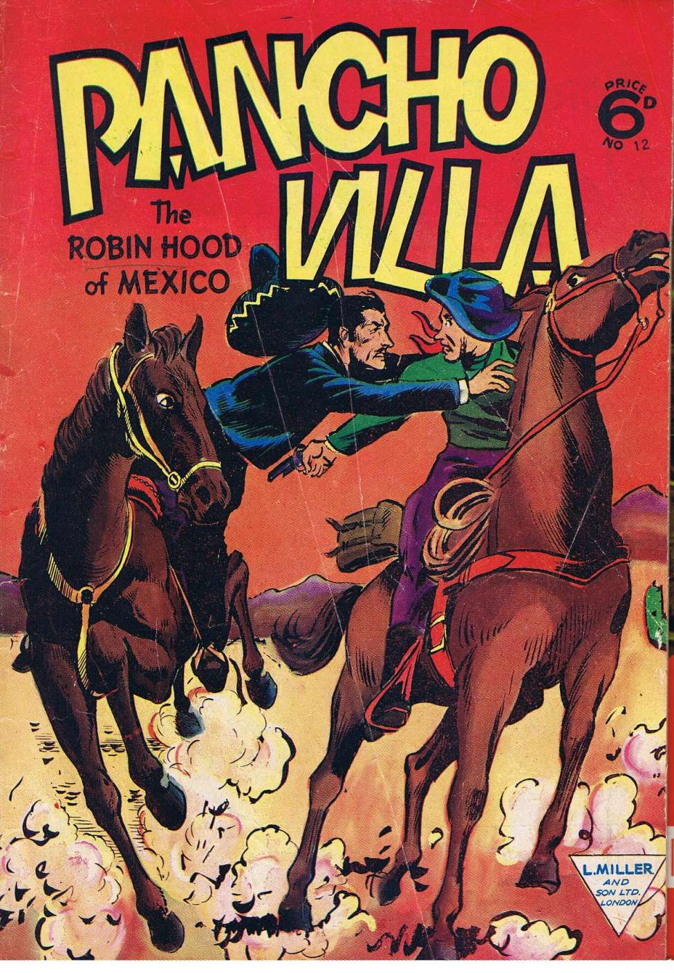 Comic Book Cover For Pancho Villa 12