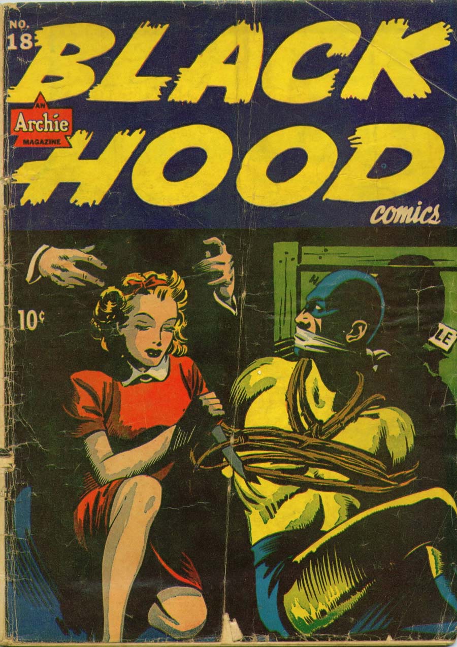 Comic Book Cover For Black Hood Comics 18