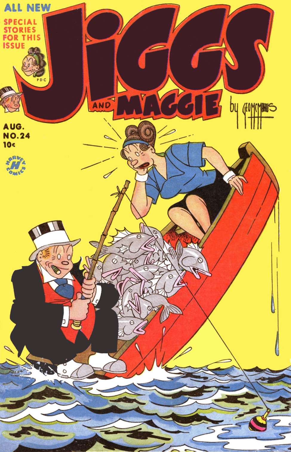 Book Cover For Jiggs & Maggie 24