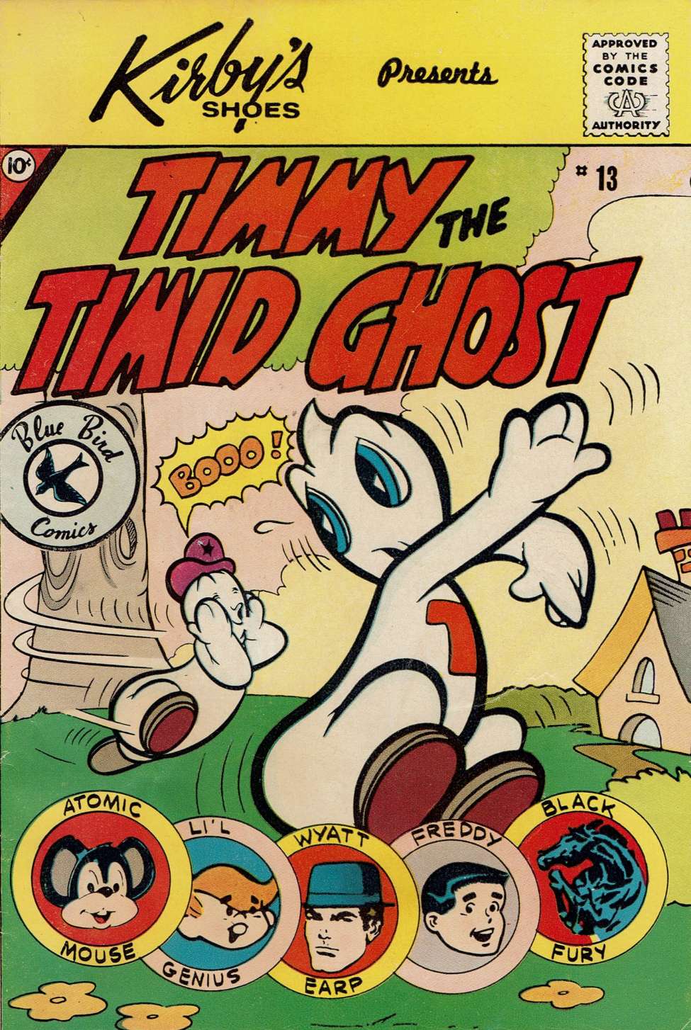 Book Cover For Timmy the Timid Ghost 13 (Blue Bird)