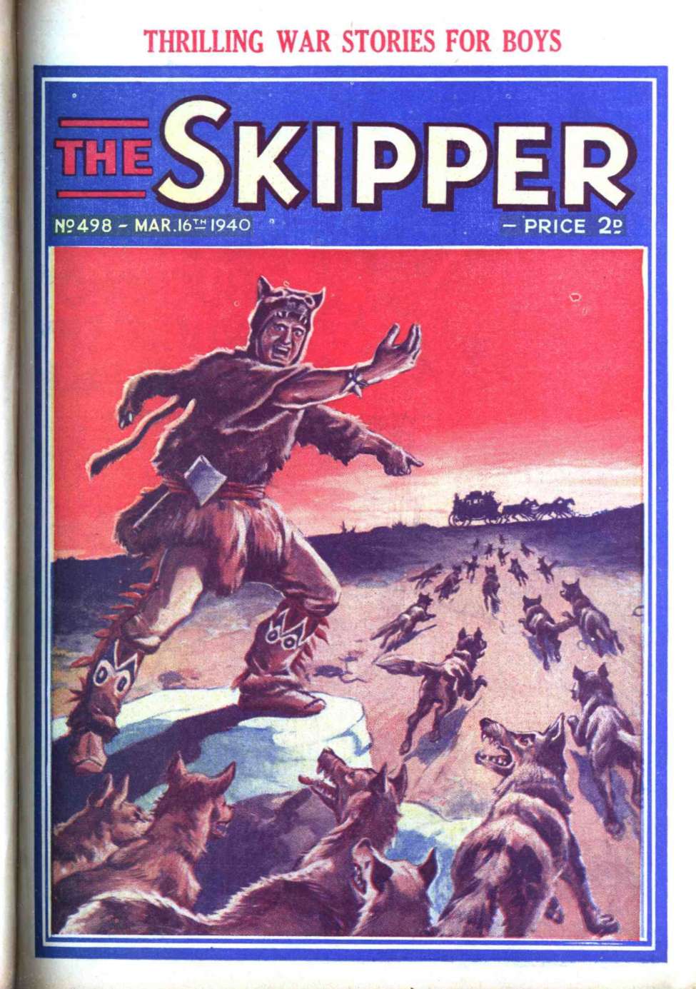 Comic Book Cover For The Skipper 498