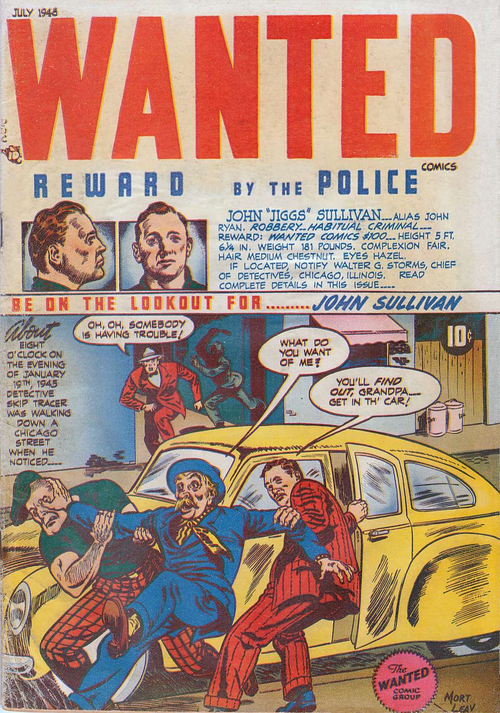 Comic Book Cover For Wanted Comics 14