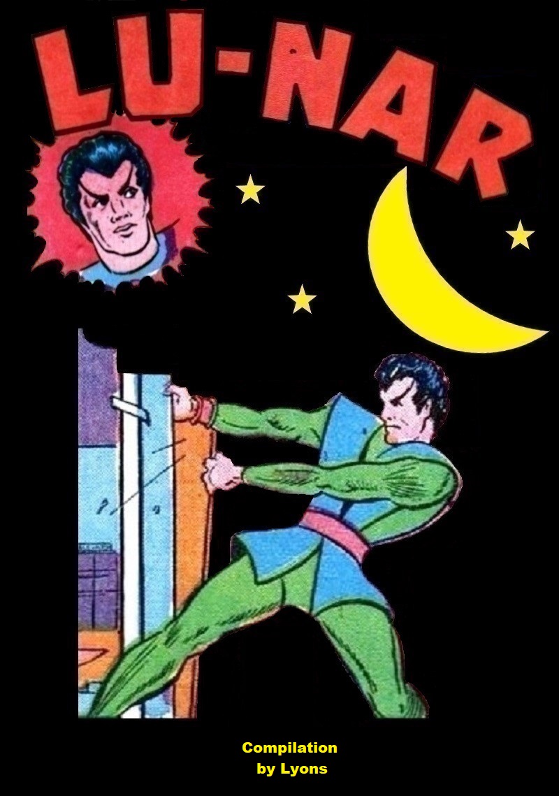 Comic Book Cover For Lu-Nar