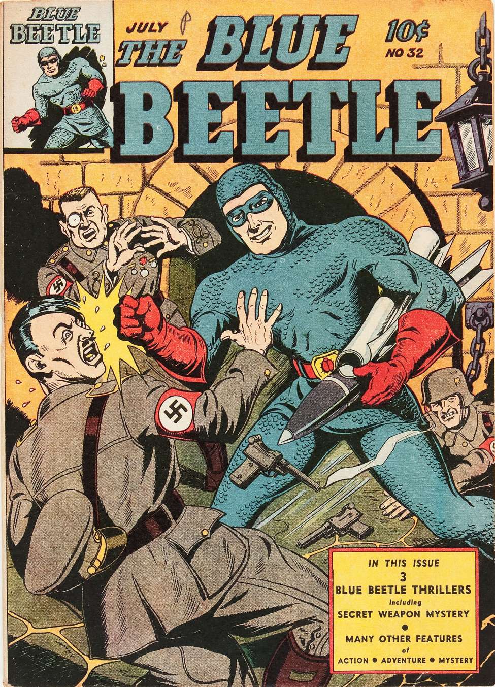 Book Cover For Blue Beetle 32 - Version 2